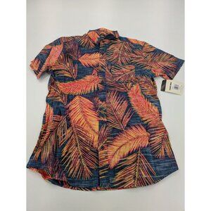 REEF Daintree Hawaiian Shirt Mens Size Small Short Sleeve Button‎ Up